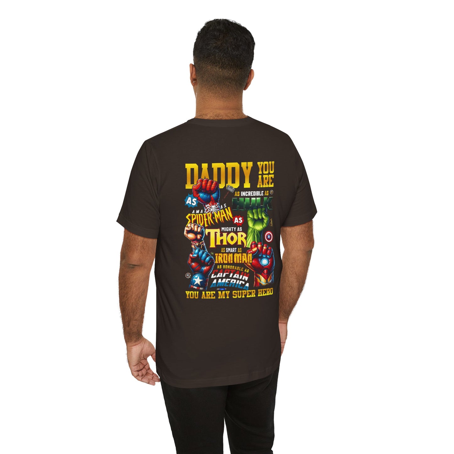 Super Dad Tee — "You Are My Super Hero" Marvel-Inspired Father's Day T-Shirt