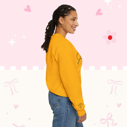 Love Like Jesus Crewneck Sweatshirt — Christian Faith Pullover Embroidery