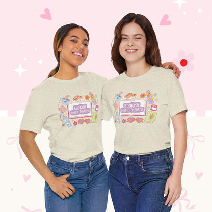 Bookish Girlie Therapy T-Shirt