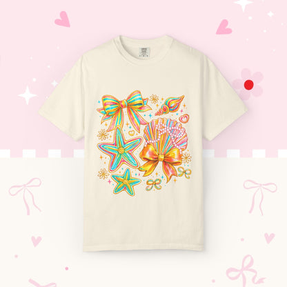 Seashell Bow Graphic T-Shirt
