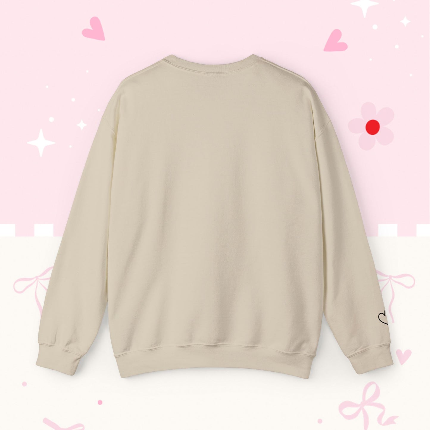 Love Like Jesus Crewneck Sweatshirt — Christian Faith Pullover Embroidery