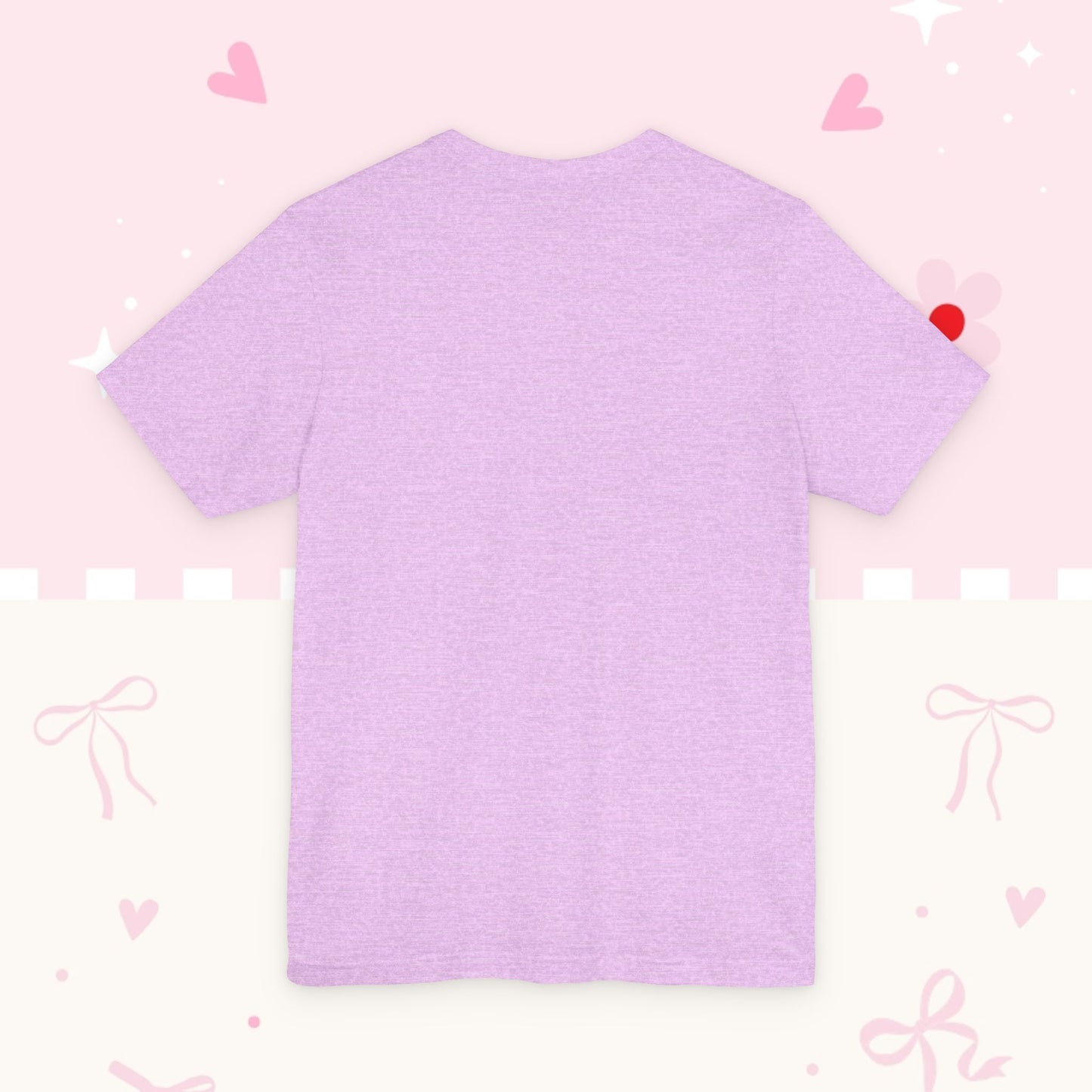Cake Cutie Tee — “Bookish Girlie” Pink Strawberry Graphic T‑Shirt