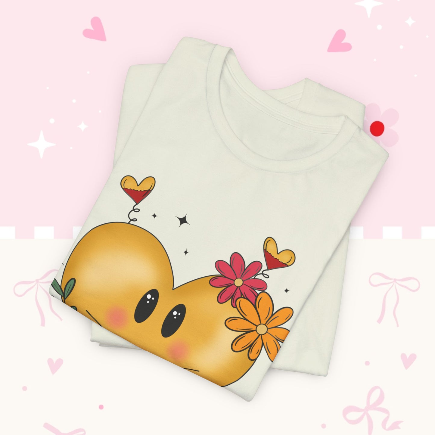 Heart Emoji Floral Tee — "Se Aprovechan de Mi Nobleza" Cute Spanish Pride T-Shirt