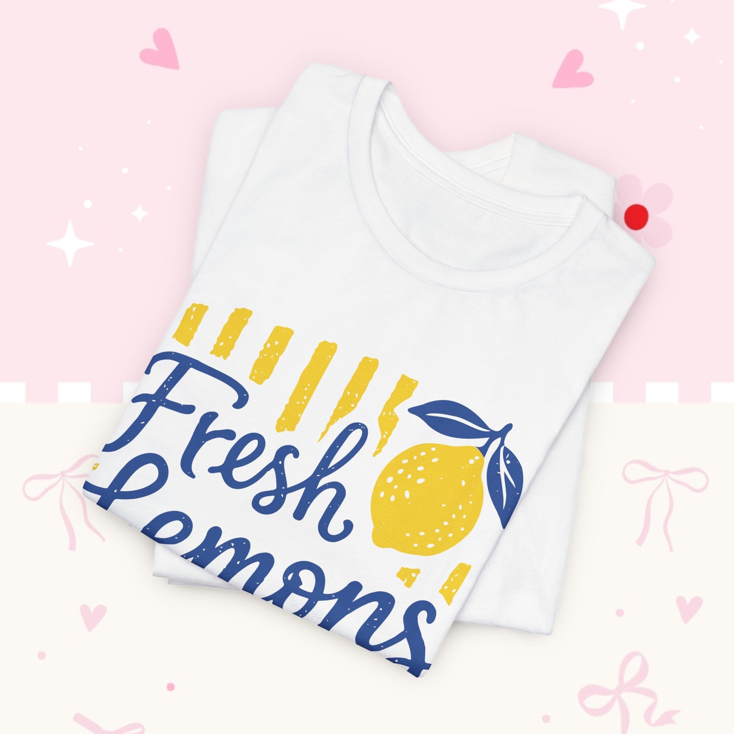 Fresh Lemons Tee — Bright Lemon Graphic Shirt