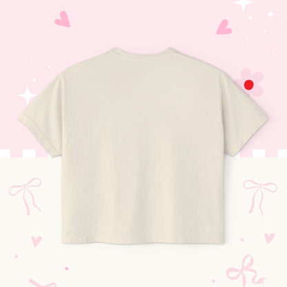 Cowgirl Soul Women's Boxy Tee — Floral Guitar Western Graphic