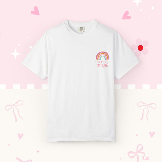 Mental Health Matters T-Shirt — Pastel Positive Message Tee