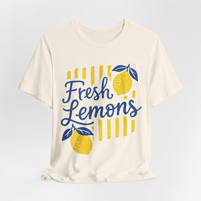 Fresh Lemons Tee — Bright Lemon Graphic Shirt
