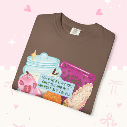 T-Shirt — Hispanic Culture Floral & Instrument Graphic