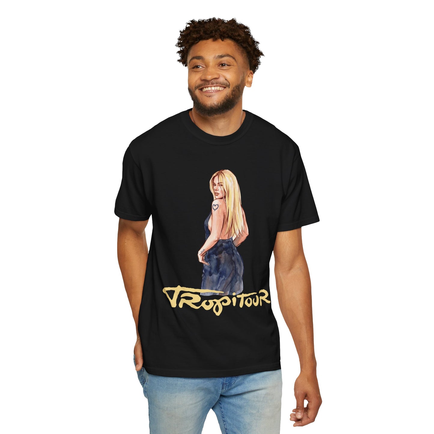 Vintage Tour T-Shirt — KG "Viajando por el Mundo" Graphic Tee
