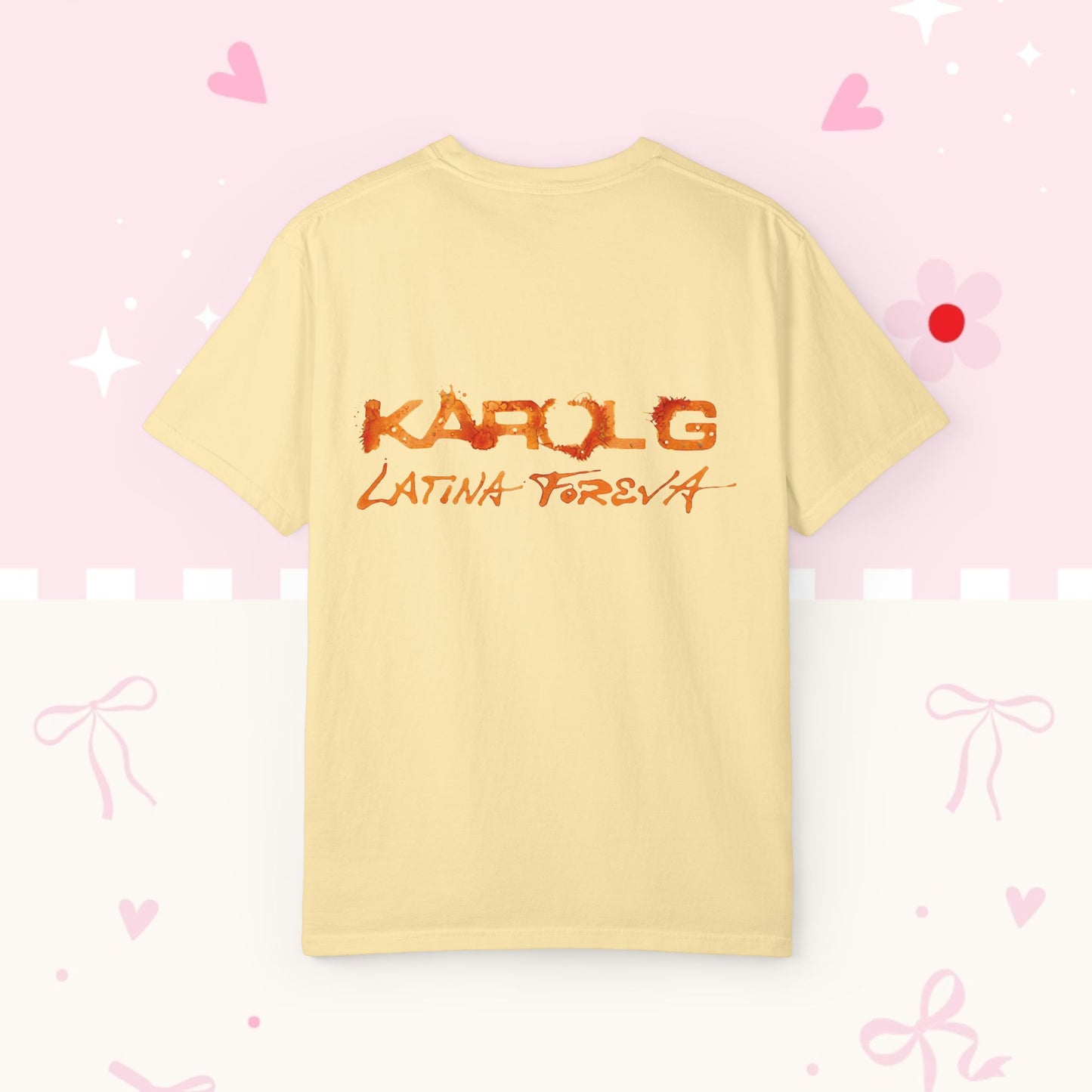 T-Shirt • Tropitour Latina Forever Graphic Tee — Floral Retro Portrait