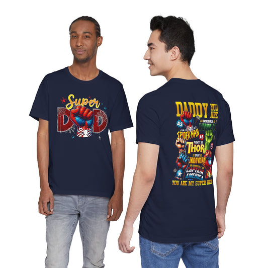 Super Dad Tee — "You Are My Super Hero" Marvel-Inspired Father's Day T-Shirt