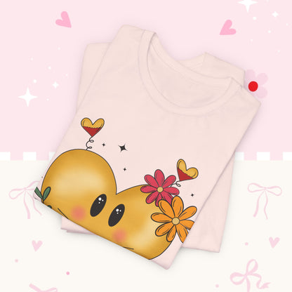 Heart Emoji Floral Tee — "Se Aprovechan de Mi Nobleza" Cute Spanish Pride T-Shirt