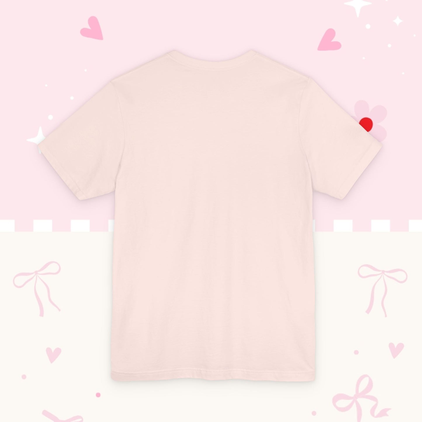 Cake Cutie Tee — “Bookish Girlie” Pink Strawberry Graphic T‑Shirt