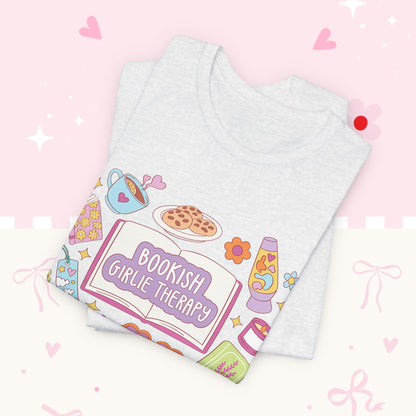Bookish Girlie Therapy T-Shirt