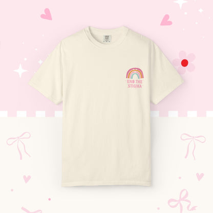 Mental Health Matters T-Shirt — Pastel Positive Message Tee