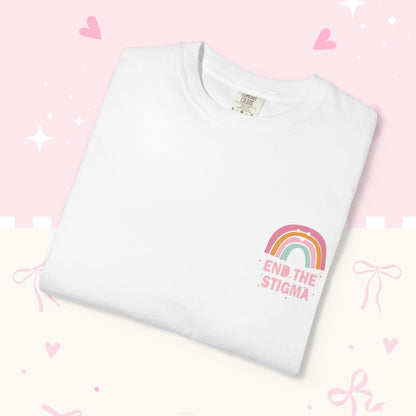 Mental Health Matters T-Shirt — Pastel Positive Message Tee
