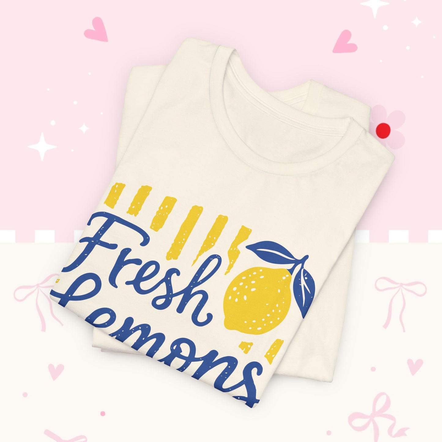 Fresh Lemons Tee — Bright Lemon Graphic Shirt