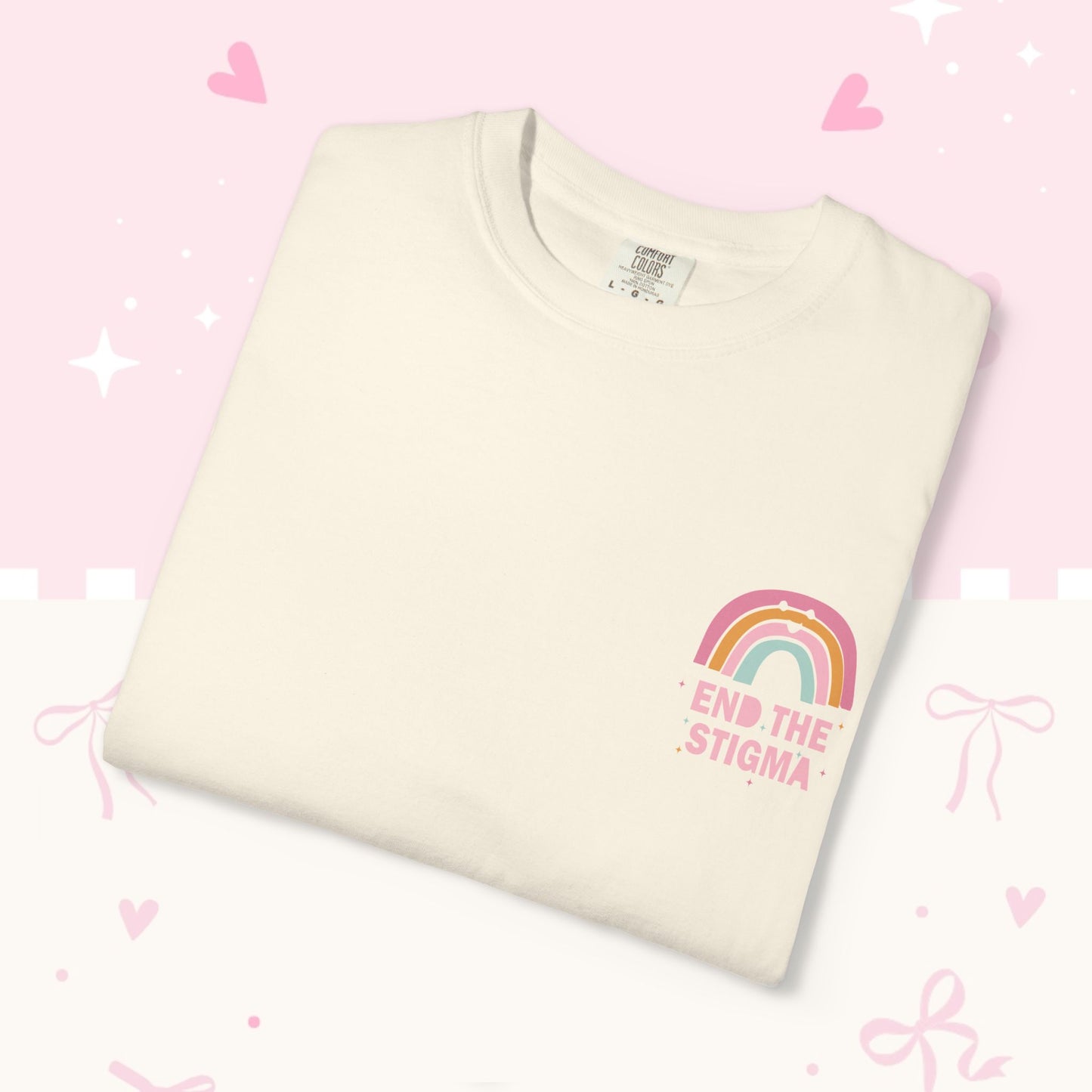 Mental Health Matters T-Shirt — Pastel Positive Message Tee