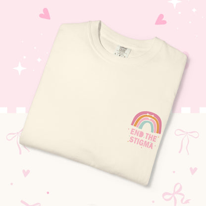 Mental Health Matters T-Shirt — Pastel Positive Message Tee