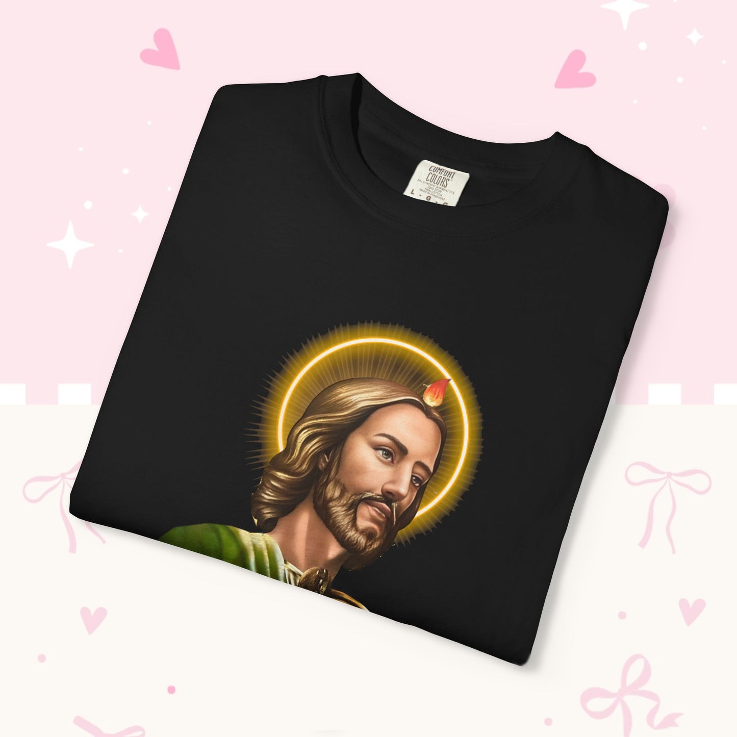 Saint Jude Devotional T-Shirt - Prayerful Catholic Faith Tee