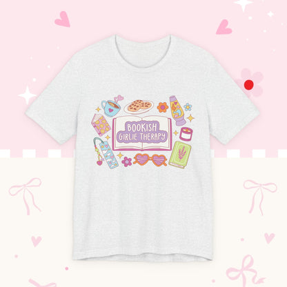 Bookish Girlie Therapy T-Shirt