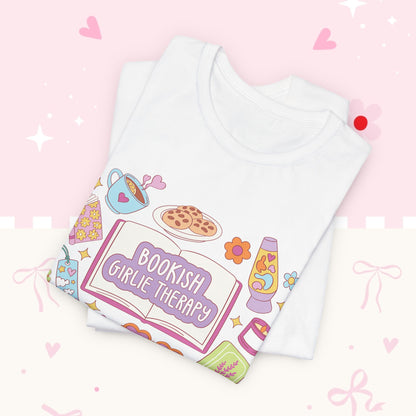 Bookish Girlie Therapy T-Shirt