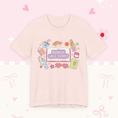 Bookish Girlie Therapy T-Shirt