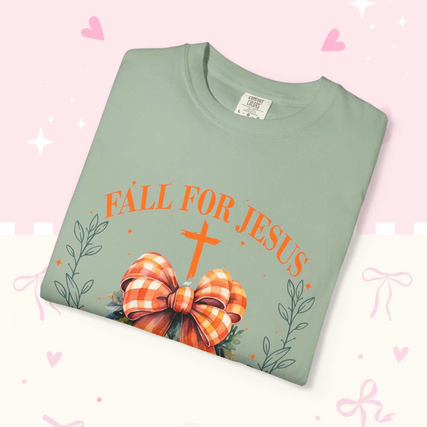 Fall for Jesus T-Shirt - "He Loves You" Christian Faith Tee