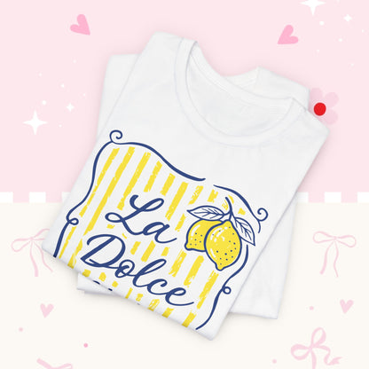 La Dolce Vita Lemon Tee