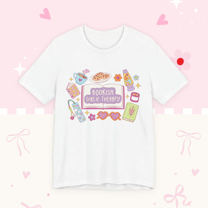 Bookish Girlie Therapy T-Shirt