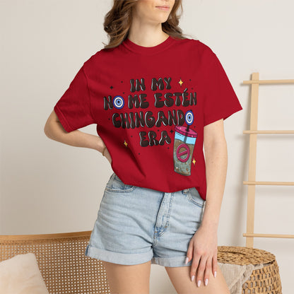 Graphic Tee — "En mi no me estén chingando era" Spanish Sassy T-Shirt with Bubble Tea Graphic
