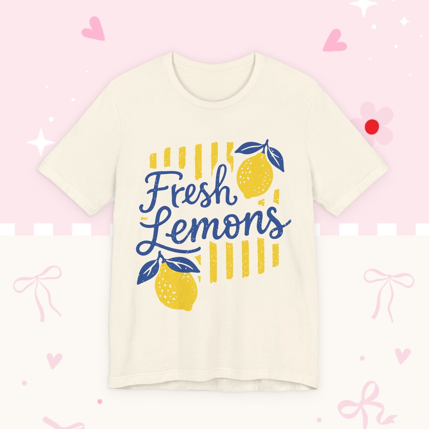 Fresh Lemons Tee — Bright Lemon Graphic Shirt