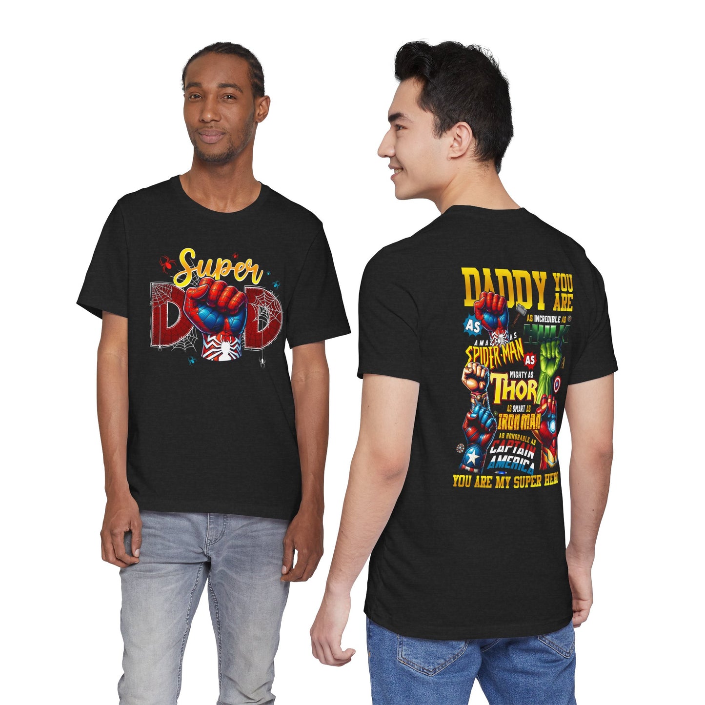 Super Dad Tee — "You Are My Super Hero" Marvel-Inspired Father's Day T-Shirt