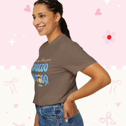 Yo Puedo Con Todo T-shirt — Spanish Motivational Graphic Tee