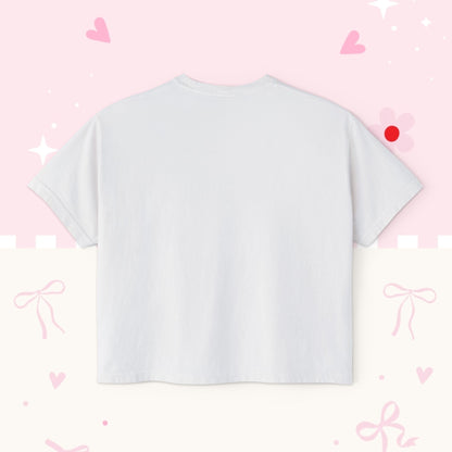 Cowgirl Soul Women's Boxy Tee — Floral Guitar Western Graphic