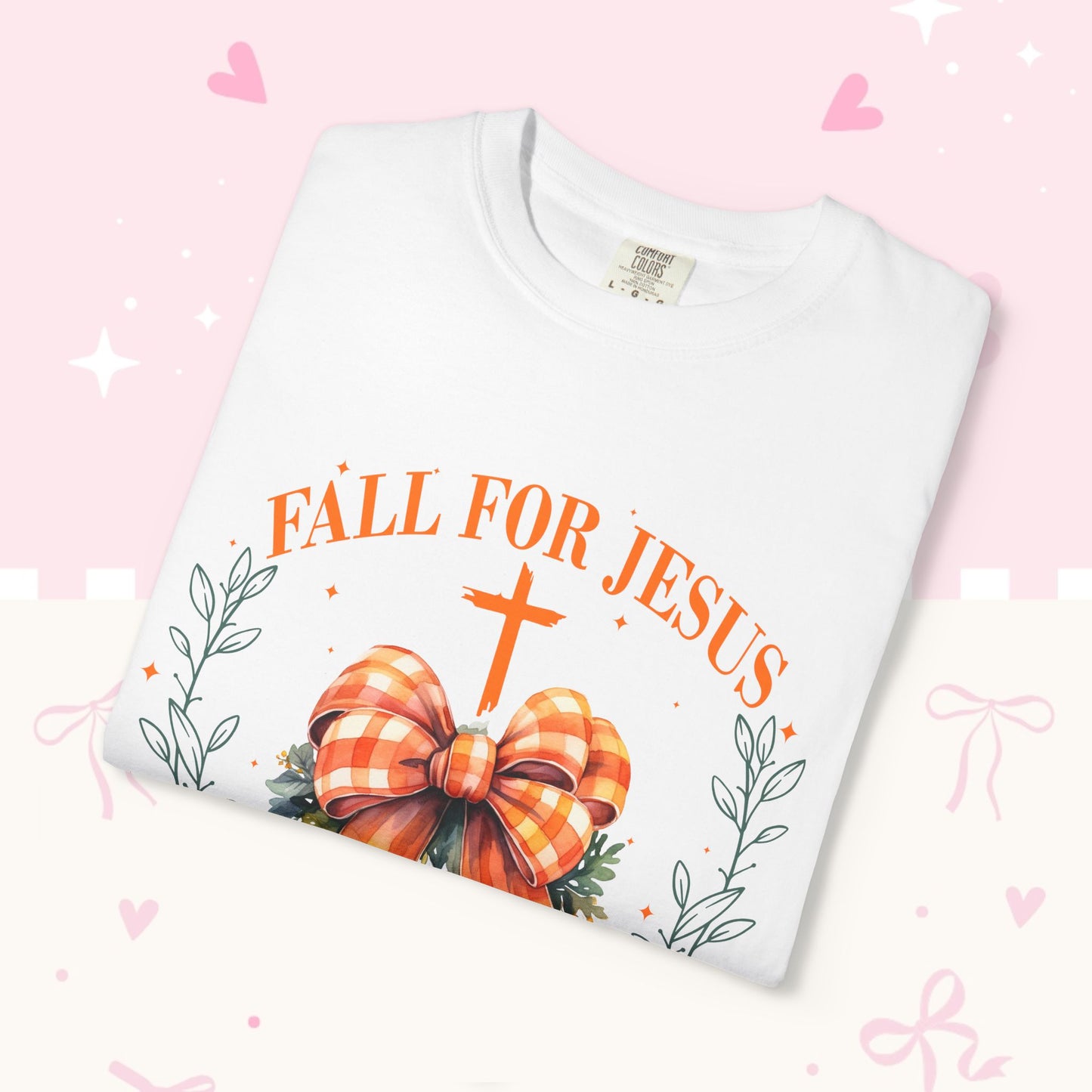 Fall for Jesus T-Shirt - "He Loves You" Christian Faith Tee