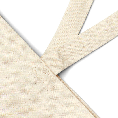 Floral Canvas Tote Bag — "Life Is Tough But So Are You"