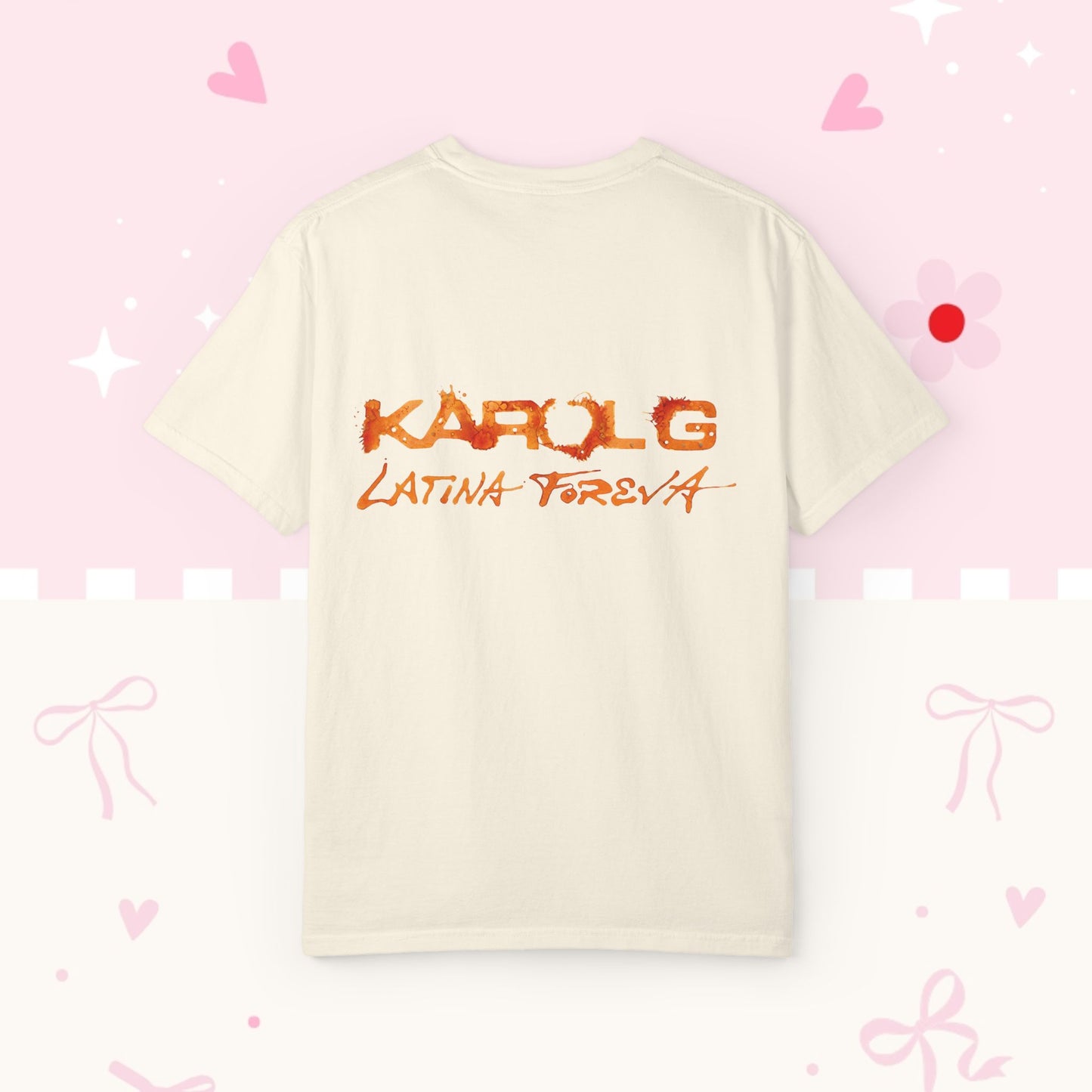 T-Shirt • Tropitour Latina Forever Graphic Tee — Floral Retro Portrait