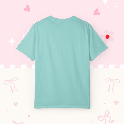 Graphic T-Shirt — "Papasito" Retro Beach Babe Tee with KG Script
