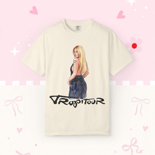 Vintage Tour T-Shirt — KG "Viajando por el Mundo" Graphic Tee