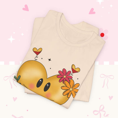 Heart Emoji Floral Tee — "Se Aprovechan de Mi Nobleza" Cute Spanish Pride T-Shirt