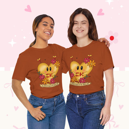 Heart Emoji Floral Tee — "Se Aprovechan de Mi Nobleza" Cute Spanish Pride T-Shirt