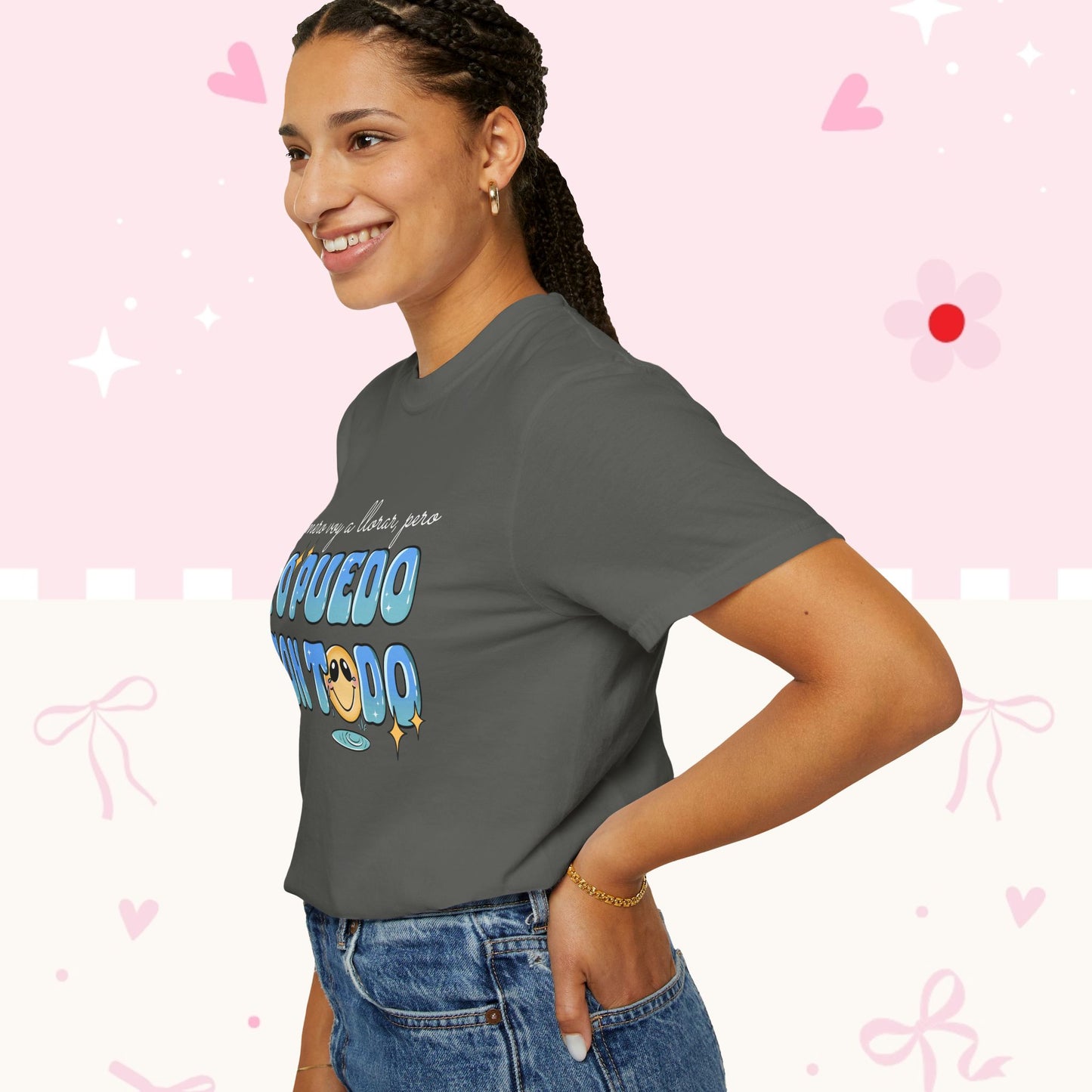 Yo Puedo Con Todo T-shirt — Spanish Motivational Graphic Tee