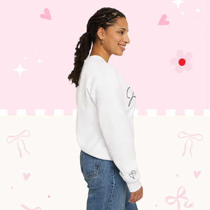 Love Like Jesus Crewneck Sweatshirt — Christian Faith Pullover Embroidery